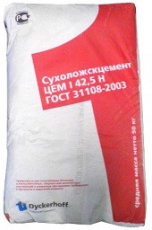 Цемент I 42,5H (красный) 50кг/меш (шт)