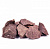 Малиновый кварцит (20 кг, коробка, колотый)