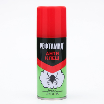 Аэрозоль "Рефтамид", Антиклещ, Экстра, 100 мл  